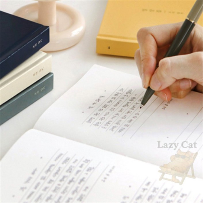 나른한고양이 일상 감정 일기장 감성다이어리 성인예쁜일기장 다이어리