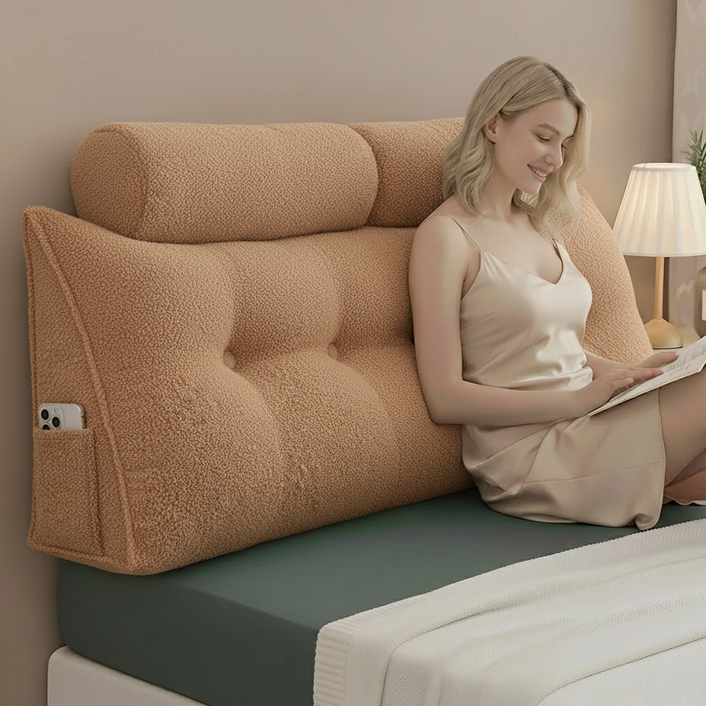 메르디 편안한 침대 등받이쿠션 삼각 침대 벽쿠션 헤드쿠션