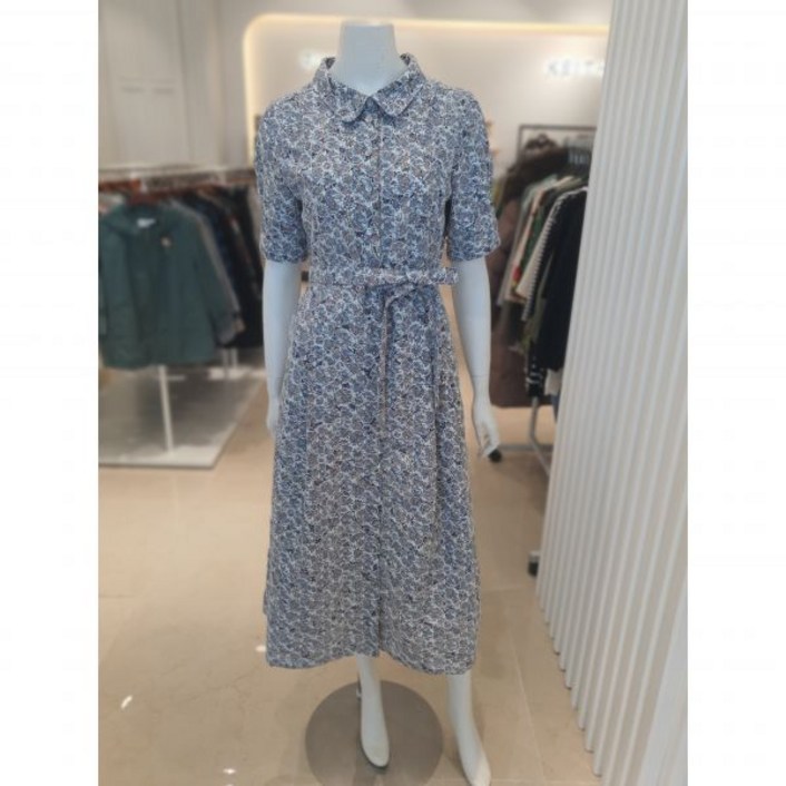 백화점 [기비키이스]B4MN330 블룸스버리 바비 자수 원피스 아울렛