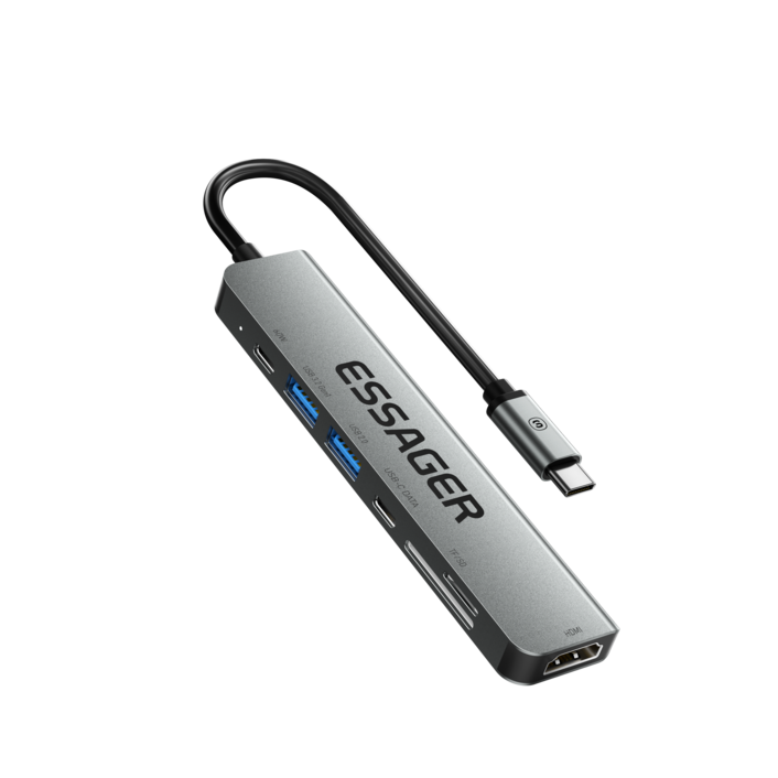 Essager 7in1 USB C타입 멀티 허브