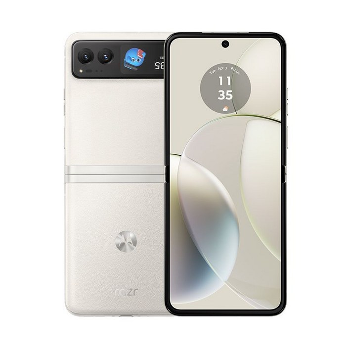 모토로라 레이저 razr 40 듀얼심 5G 접이식 자급제 언락 중국 폴더폰 그레이 8GB+256GB