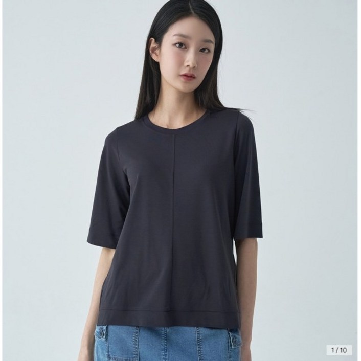 지센/봄신상 파격할인 여성 면실켓 라운드반팔티셔츠(색상3종)