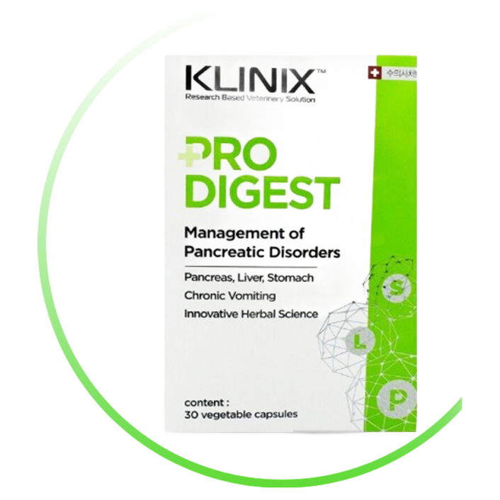 클리닉스 프로다이제스트 30캡슐  강아지 고양이 췌장 보조제