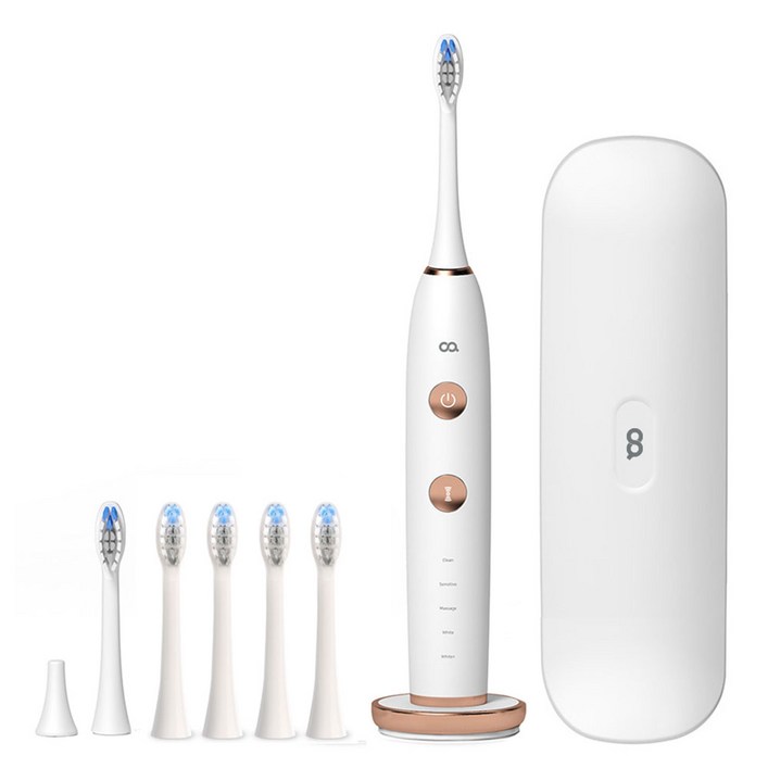 오아 클린이 소프트 자동 압력센서 음파 전동칫솔  소프트 전용 리필 칫솔모 4개