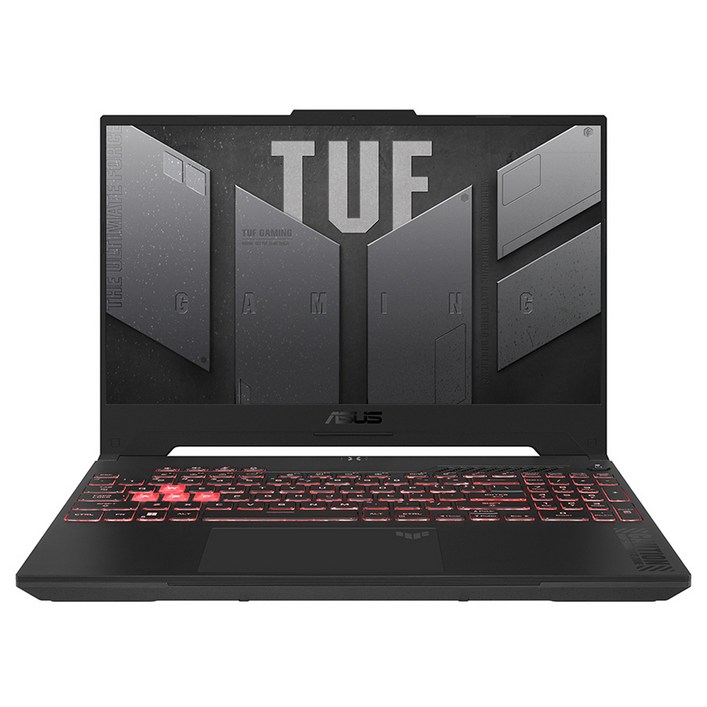 에이수스 2024 TUF 게이밍 A15 라이젠7 라이젠 7000 시리즈 지포스 RTX 4060, Mecha Gray, 512GB, 16GB, WIN11 Home, FA507NVRLP005W