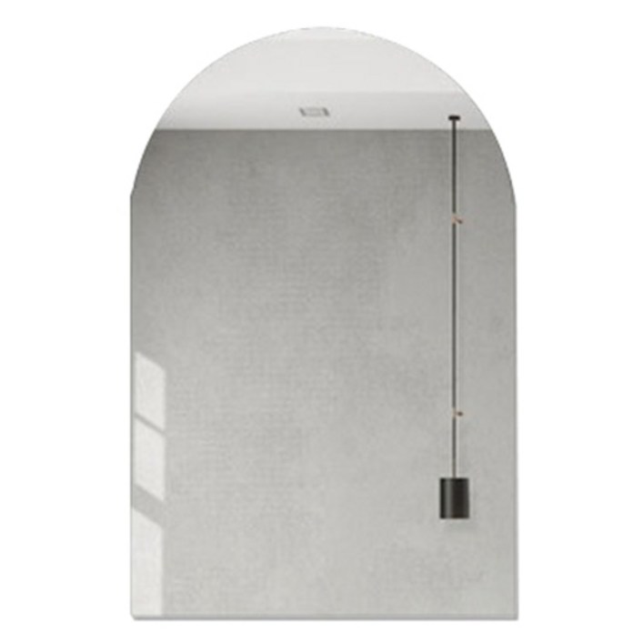 앞날창창 붙이는 아크릴 욕실 화장실 벽 인테리어 거울 라운드, 실버