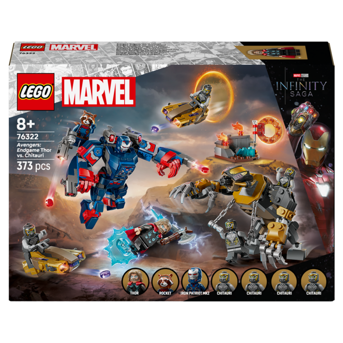레고 슈퍼히어로 마블 76322 어벤져스  엔드게임 토르 대 치타우리