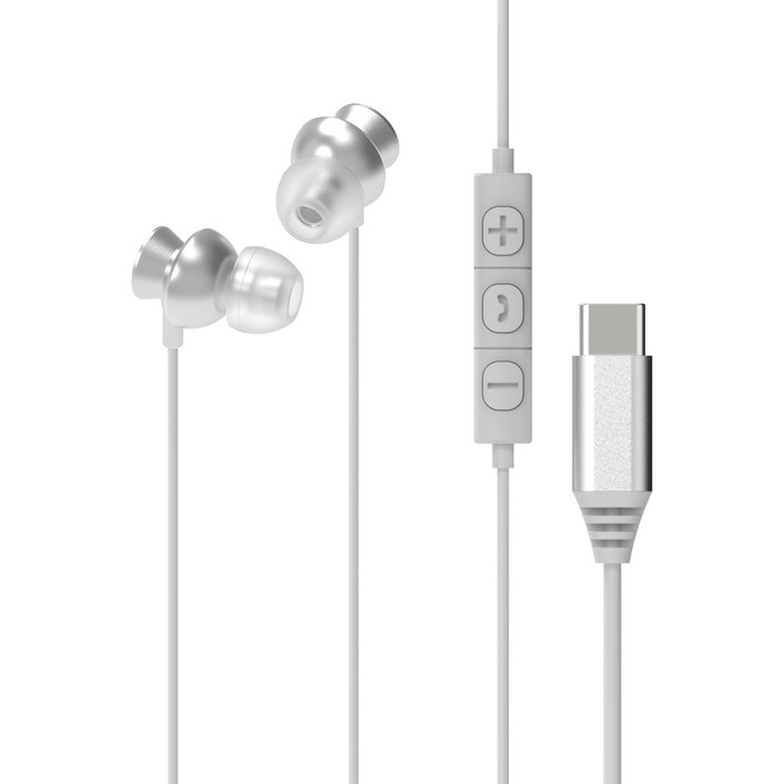 아이리버 고음질 C타입 노이즈캔슬링 알루미늄 커널형 유선 이어폰 갤럭시 아이폰