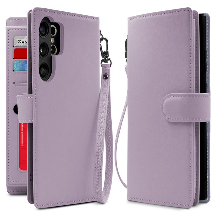 엑씨 모넬로A 스트랩 카드수납 지갑 가죽 다이어리 휴대폰 케이스