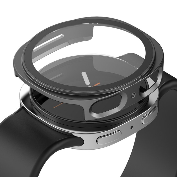 누아트 하드 케이스 풀커버 액정보호 강화유리