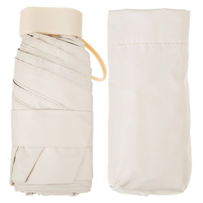 코멧 UV 99.9 자외선UV 차단 초경량 5단 미니 우산 양산 겸용  커버포함