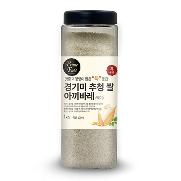 Prime Field 2024년산 햅쌀 경기 추청 아끼바레 백미