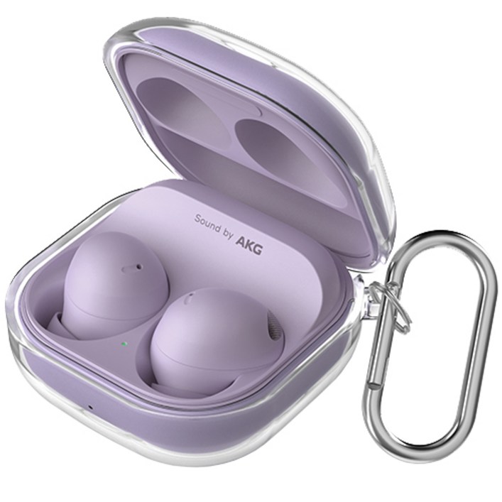 신지모루 변색방지 TPU 투명케이스  카라비너