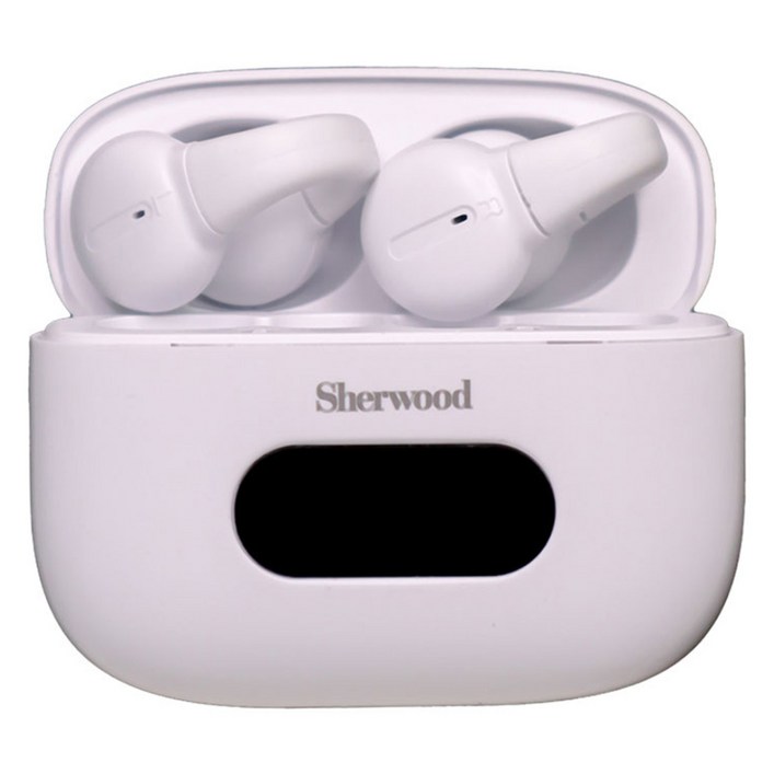 SHERWOOD 인켈 클립형 골전도 블루투스 이어폰, ISWAT1, 화이트