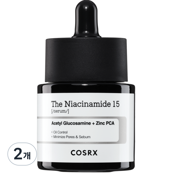 코스알엑스 더 나이아신아마이드 15 세럼, 20ml, 2개 코스알엑스 더 나이아신아마이드 15 세럼, 20ml, 2개