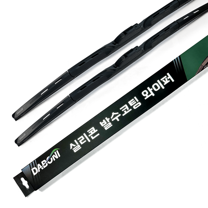 다보니 실리콘 발수코팅 하이브리드 와이퍼 2p, 컨텐츠 참조 다보니 실리콘 발수코팅 하이브리드 와이퍼 2p, 컨텐츠 참조