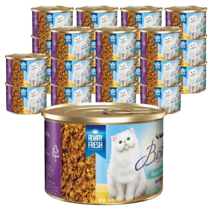 뉴트리나 전연령 고양이 비스트로 간식캔