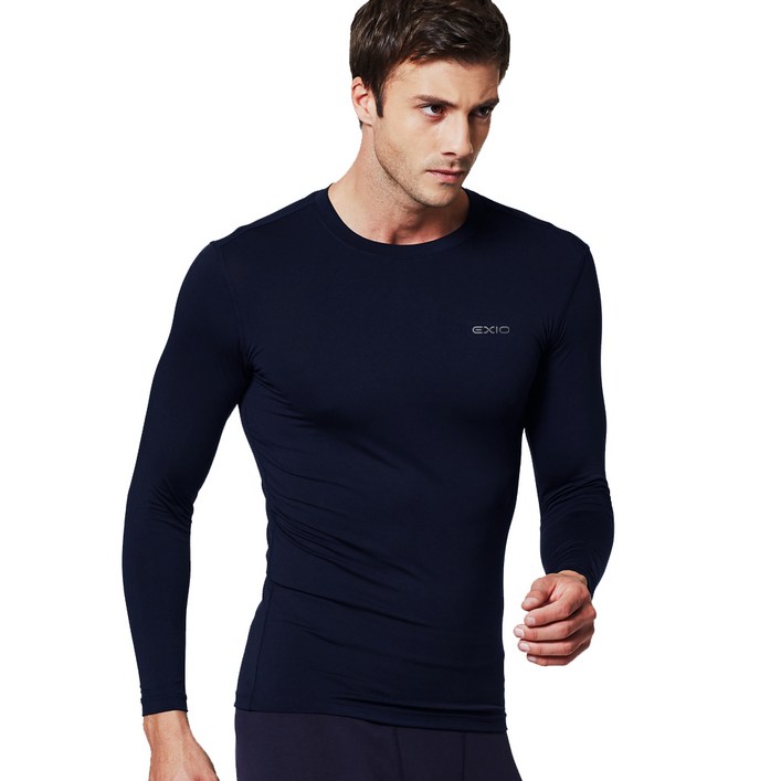 엑시오 남성용 겨울 기모 긴팔 언더레이어 EXR24