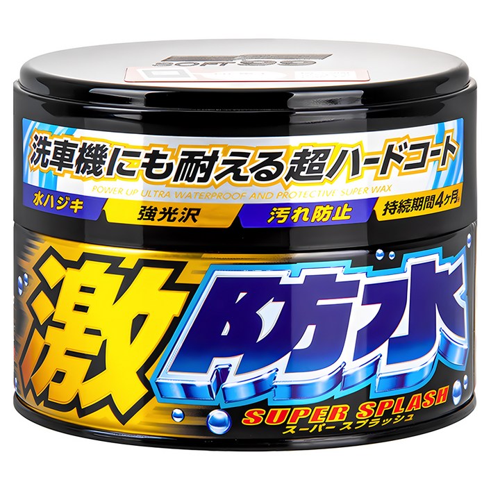 소프트99 격방수 코팅 워터블록 도장 전용 고체왁스, 300g, 1개