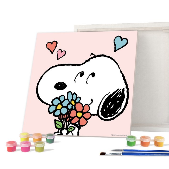 아이러브페인팅 피너츠 DIY PAINTING 20 x 20 cm