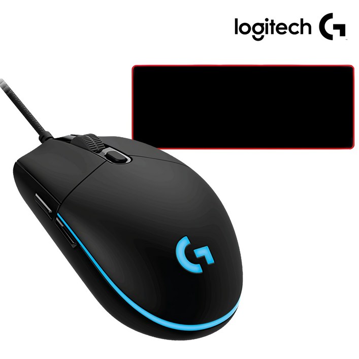로지텍코리아 정품 로지텍G G102 2세대 Lightsync 게이밍 유선 마우스 PC방에디션에이투비 마우스장패드 포함판매자이름 에이투비 확인 후 구매요망