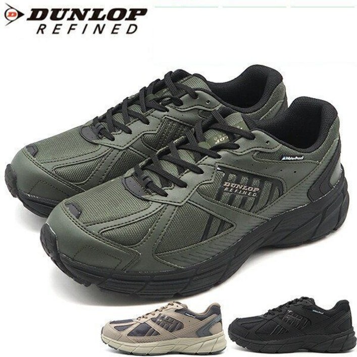 DUNLOP 던롭 리파인드 방수 워킹화 발볼넓은 와이드 5E 조깅 운동화 DM2003
