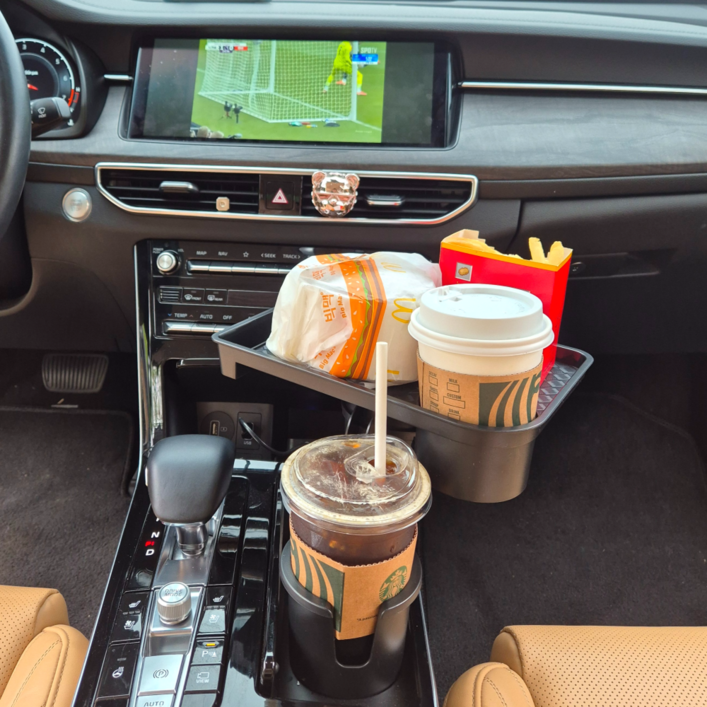 루미노라 차량용 컵홀더 트레이