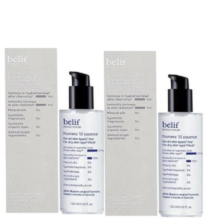 빌리프 뉴메로 10 에센스 125ml+125ml (2개)