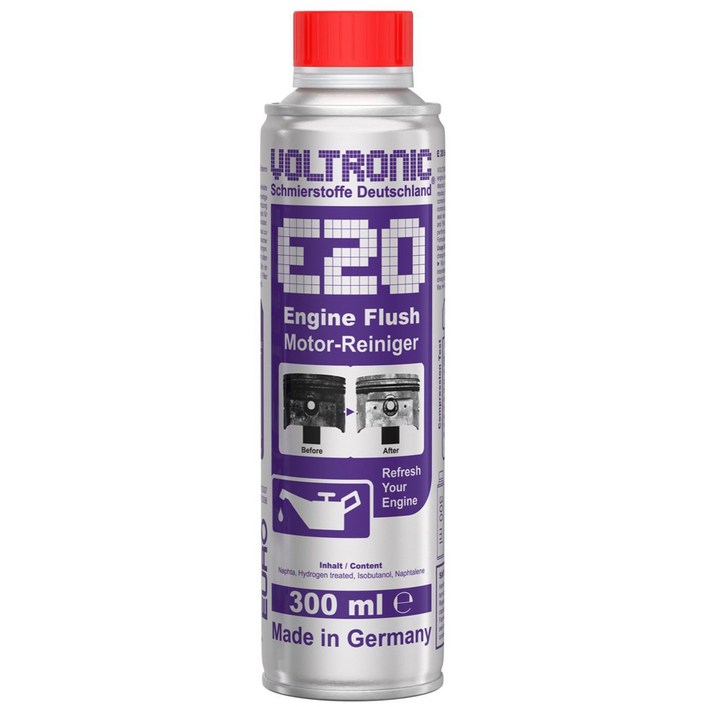 볼트로닉 E20 엔진플러쉬 300ml 피스톤 윤활라인 플러싱 엔진세정제 볼트로닉 E20 엔진플러쉬 300ml 피스톤 윤활라인 플러싱 엔진세정제