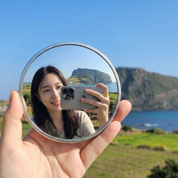 NR 여행용 셀카 볼록거울