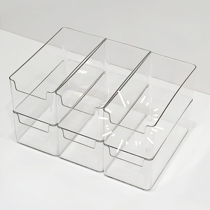 다용도 투명 정리함 10개