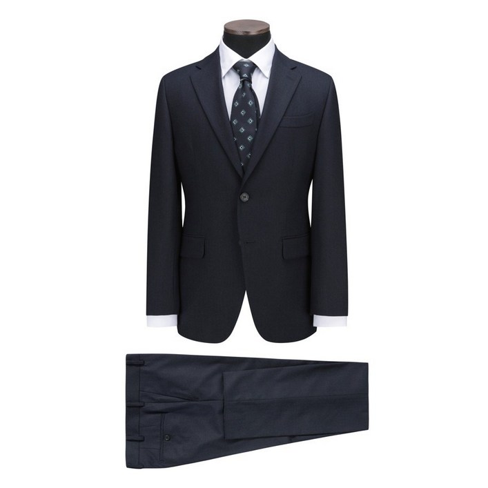 코오롱 브렌우드 REGULAR 마이크로 조직 슈트 BRFBW24682NYXJSET 남성정장