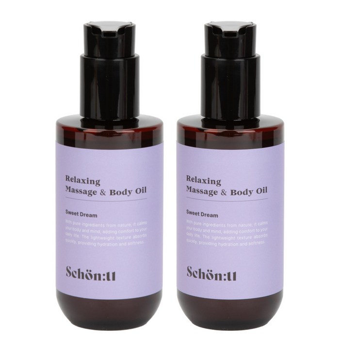 릴렉싱 고보습 바디오일 2개 세트, 200ml, 2개 릴렉싱 고보습 바디오일 2개 세트, 200ml, 2개