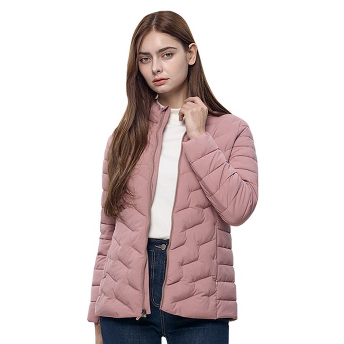 스타일랑 여성 다운웰론 패딩 자켓  러블리한 겨울 프리미엄 웰론 다운 빅사이즈 패딩 점퍼 아우터