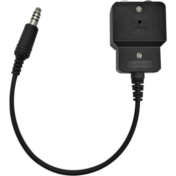 7mm 7.1mm 플러그 밀리터리 헬리콥터 U174-듀얼 GA 트윈 오디오 어댑터데이비드 클락스 Bose A20 항공기 일반 항공 헤드셋NATO 미국 플러그용 모노 및 스테레오