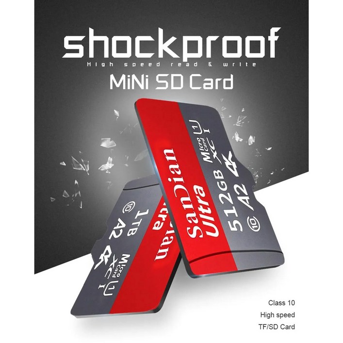 sandian SD 메모리 카드 마이크로 SD카드 512GB 1TB, 1TB