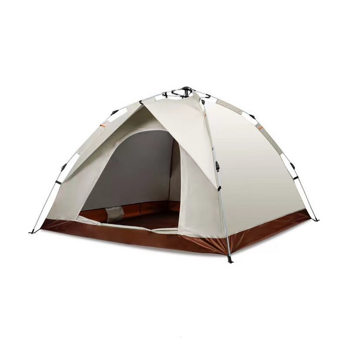 원터치 자동 텐트, 2-4인용 6인용가능 야외 방수 텐트