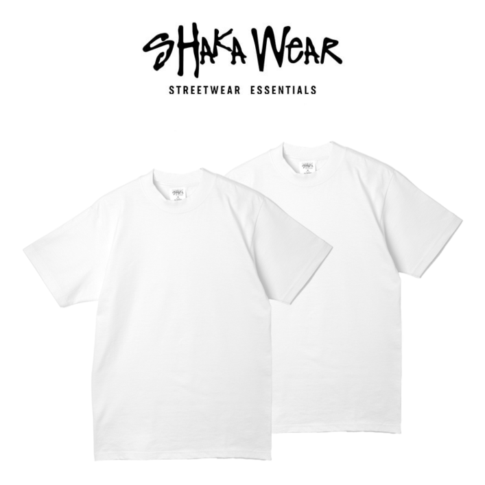 [2PACK] 샤카웨어 7.5oz 맥스 해비 웨이트 반팔 무지 티셔츠 - 투데이밈