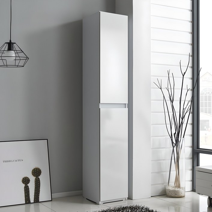 틈새수납장 300 그레이스틈새장 코너장 다용도수납장 틈새 수납장