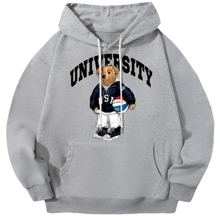 마고(MAGO)  USA 농구곰 후드티