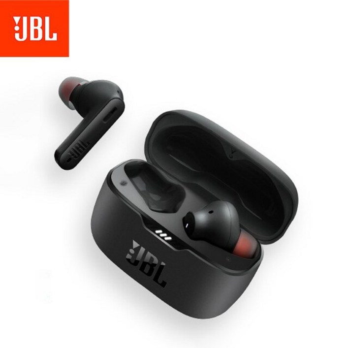 콘솔 차량용 수납 JBL Tune-230nc TWS 무선 블루투스 헤드셋, 스테레오 베이스 이어폰 방수 헤드셋 스포츠