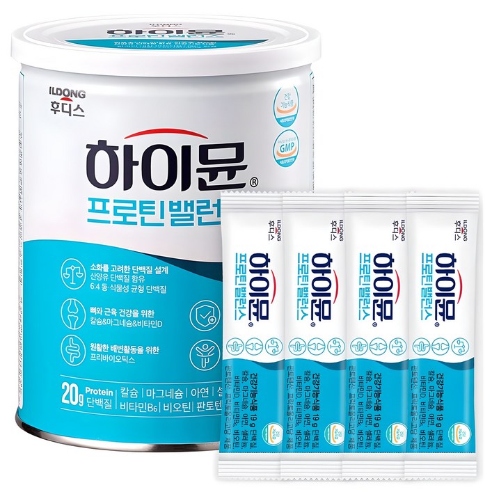 일동후디스 하이뮨 프로틴 밸런스 캔 304g  스틱 19g x 4p, 1세트, 380g