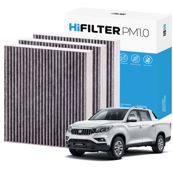 21 하이필터 PM1.0 활성탄 자동차 에어컨필터 KGM