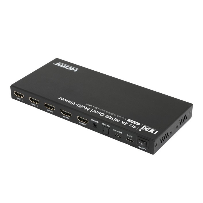 NX1478 41 4K HDMI 화면 분할기 멀티뷰어NXQMS04014K, NX1478, 1개