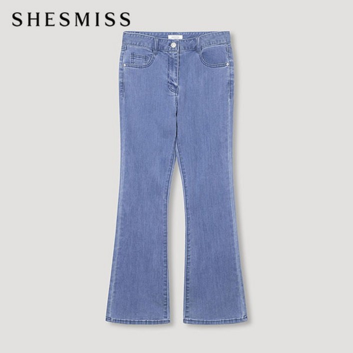 쉬즈미스SHESMISS 쉬즈미스 슬림 부츠컷 데님 팬츠SSMSLN12050B