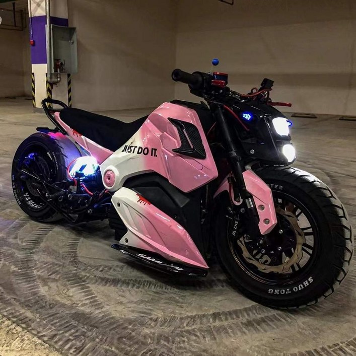 핑크바이크 오토바이 125CC미니 스쿠터 배달용 레져용 - 쇼핑뉴스
