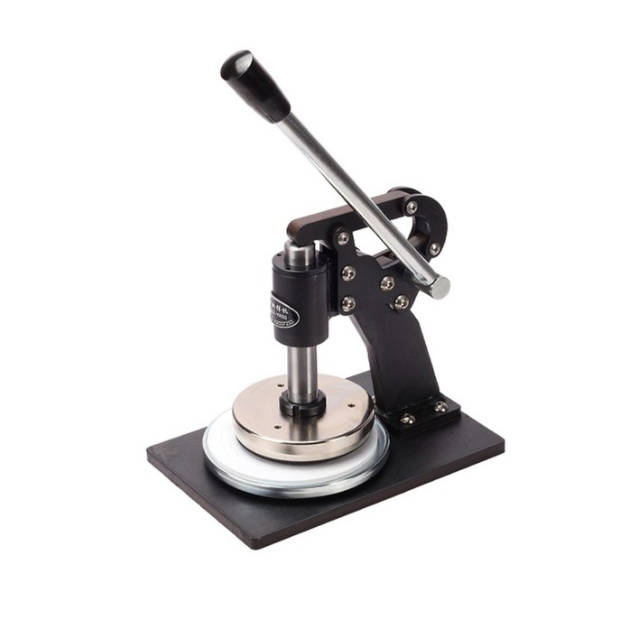 수동 원단 시편 절단기 샘플 직물 원단 원형 컷팅기