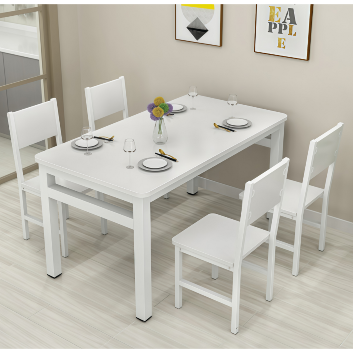 다기능 거실 스탠딩 식탁 직사각형 4인용 식탁 4-6인용 가능 120CM 테이블