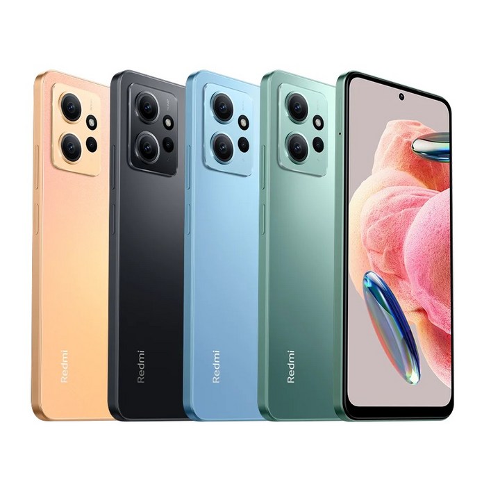 국내정식판 샤오미 레드미 노트 12 홍미 128GB 자급제폰 MIRMN12K, 블루, 128GB
