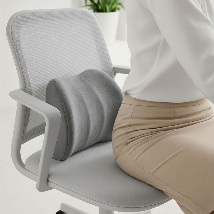 우디밸리 프리미엄 기능성 메모리폼 허리 쿠션